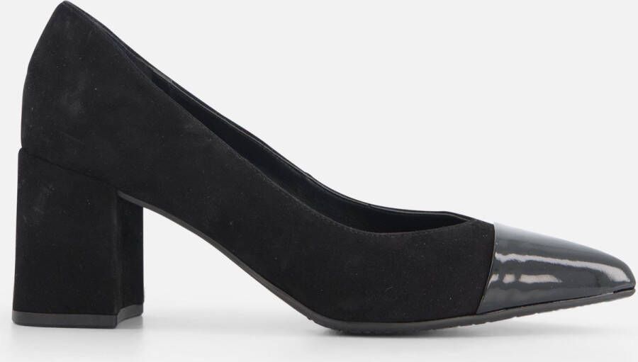 Linea zeta Pumps zwart Suede