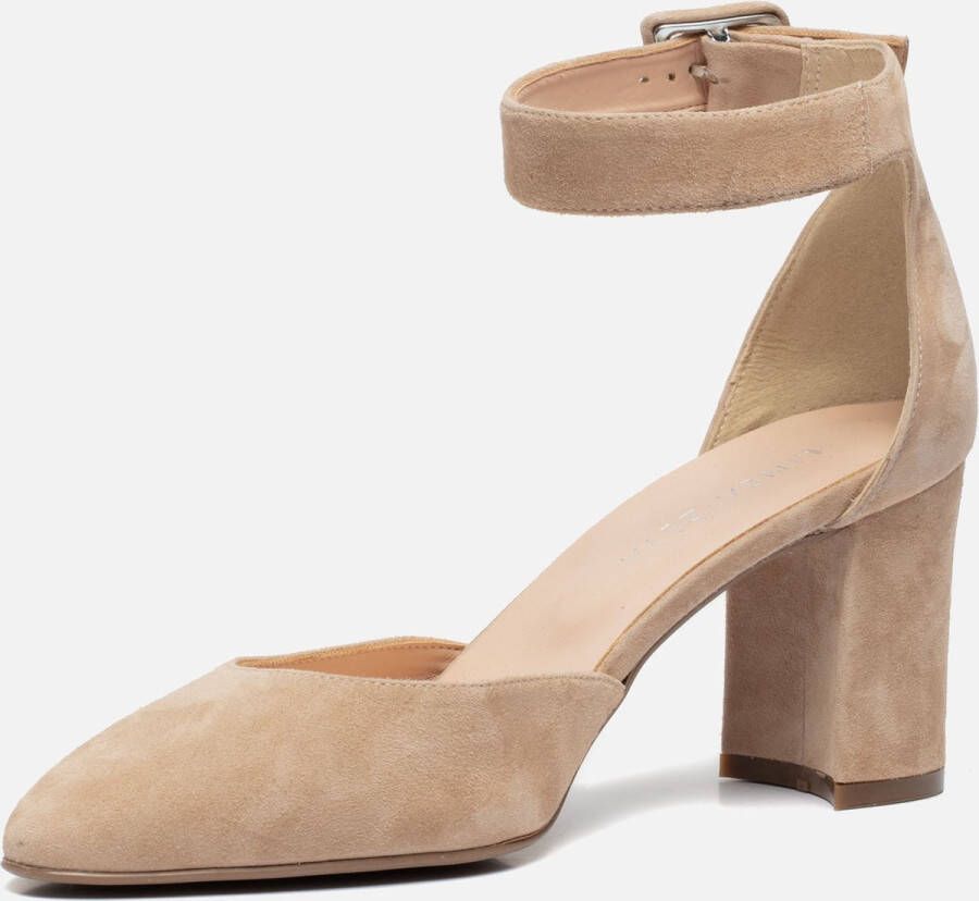 Linea zeta Sandalen taupe Suede