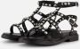 Linea zeta Sandalen zwart Leer - Thumbnail 1