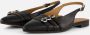 Linea zeta Slingback Instappers zwart Leer - Thumbnail 1