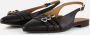 Linea zeta Slingback Instappers zwart Leer - Thumbnail 1