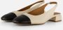 Linea zeta Slingbacks beige Leer - Thumbnail 1