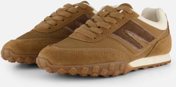 Linea zeta Sneakers bruin Suede