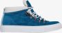 Linkkens Kobe mid top lace suede nappa jeans met off white - Thumbnail 1