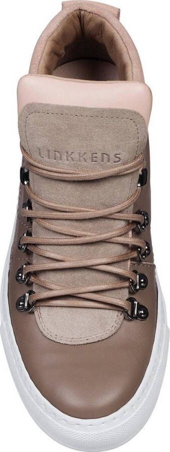 Linkkens Kobe mid top lace nappa suede tundra - Foto 3