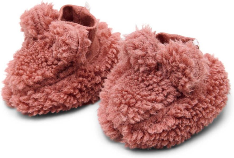 Little Dutch Teddy slofjes Roze Newborn Naturals