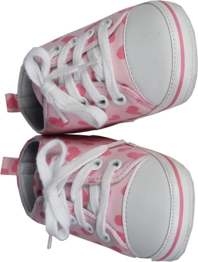 Little Treasures Schoentjes Roze Hartjes