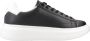Liu Jo Zwarte Leren Sneakers met Rubberen Zool Black Heren - Thumbnail 3