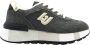 Liu Jo Amazing 27 Lurex Dames Sneakers Black White - Thumbnail 2