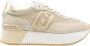 Liu Jo Sportieve Suède Sneakers met Mesh Details Beige Dames - Thumbnail 6