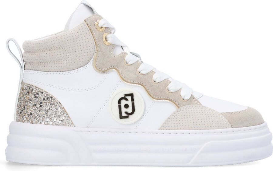 Liu Jo Damesschoenen Sneakers Wit Halfhoog Leder