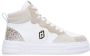 Liu Jo Damesschoenen Sneakers Wit Halfhoog Leder - Thumbnail 1