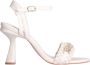 Liu Jo Elegante witte hoge hak sandalen White Dames - Thumbnail 1