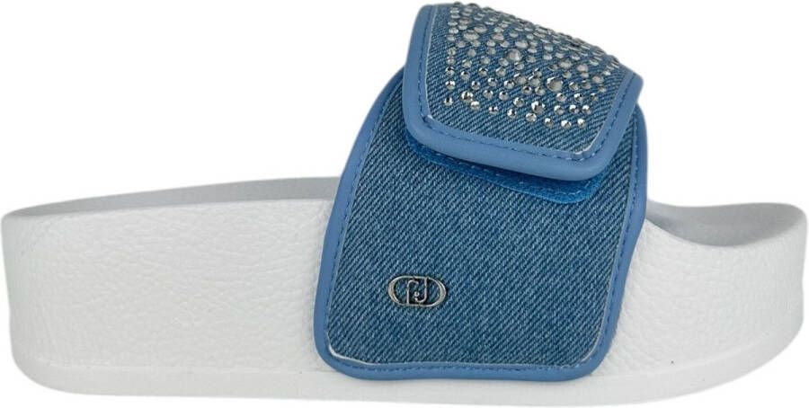 Liu Jo Dames Slipper Blauw BA5099-TX474 737 Mykanos