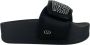 Liu Jo Dames Slipper Zwart BA5099-TX001 22222 Mykanos - Thumbnail 1