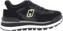 Liu Jo Zwarte Platte Sneakers Met Pailletten Black Dames - Thumbnail 1
