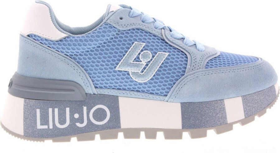 Liu Jo Dames Sneakers Amazing 25 Light Blue Lichtblauw