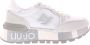 Liu Jo Witte Mesh en Beige Suède Sneakers Multicolor Dames - Thumbnail 5