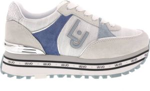 Liu Jo Dames Sneakers Maxi Wonder 20 White Wit