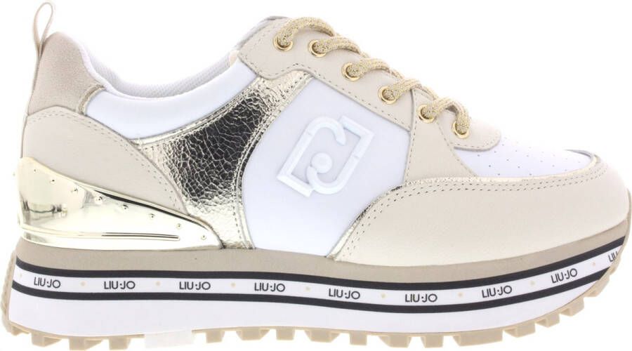 Liu Jo Pinaforemetal Sneakers voor Dames Wit Dames