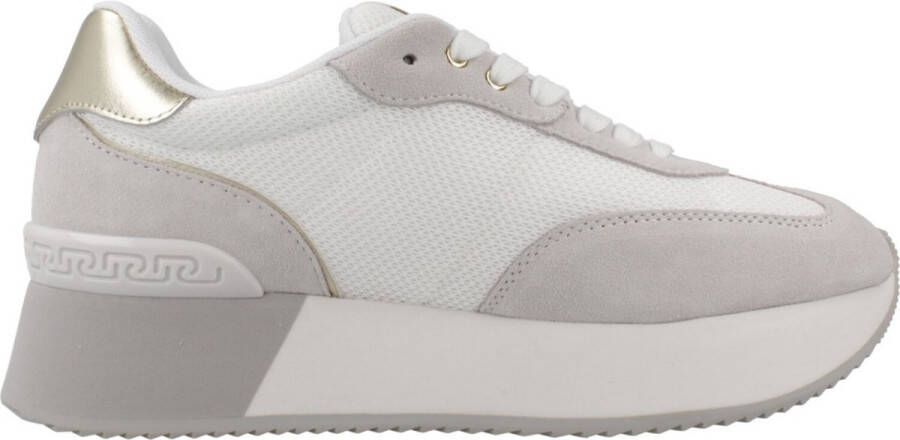 Liu Jo Sportieve Logo Sneakers Suède Rubberen Zool