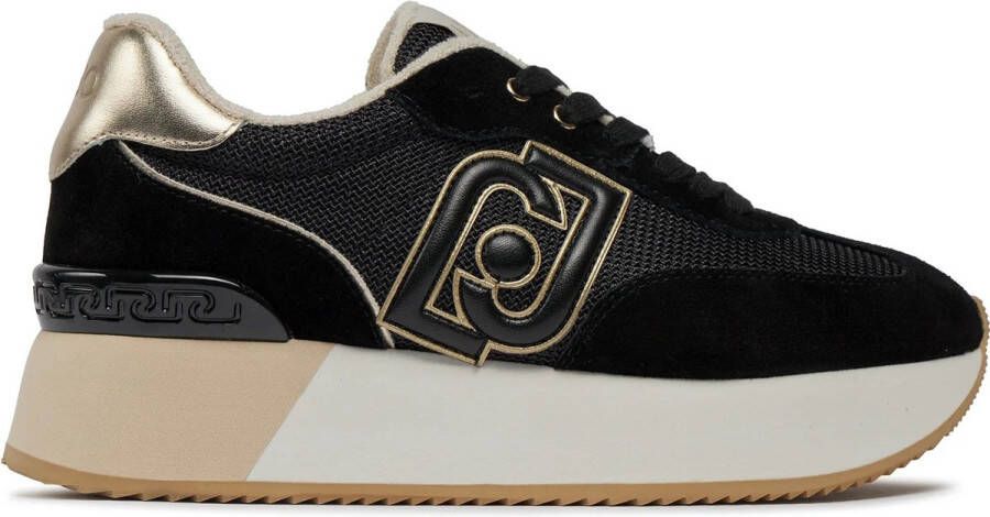 Liu Jo Dreamy02 Sneaker cow suede mesh black