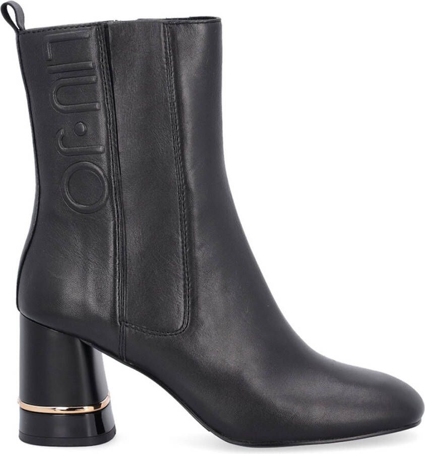 Liu Jo Wilhelmus Enkellaarzen met Hak Black Dames - Foto 2