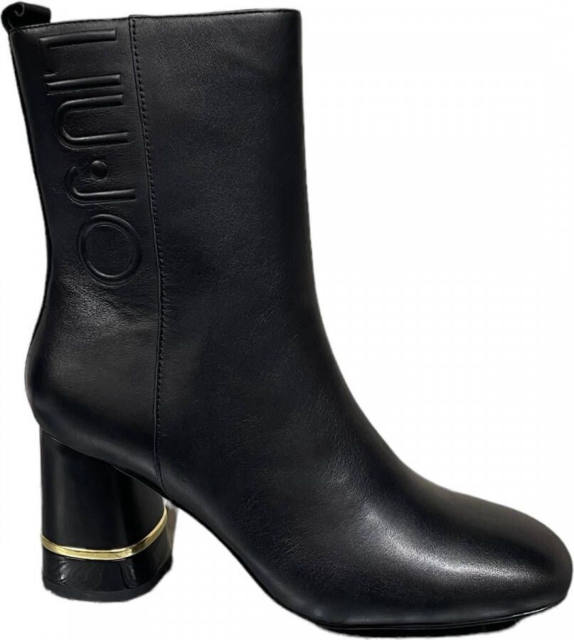 Liu Jo Wilhelmus Enkellaarzen met Hak Black Dames - Foto 3