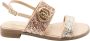 Liu Jo Platte glitter sandalen Beige Dames - Thumbnail 1