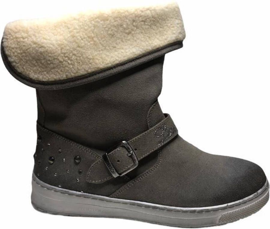 Liu Jo girl Studs lederen warme laarzen UA20116 beige