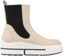 Liu Jo Beige Leren Enkellaarzen Beige Dames - Thumbnail 1