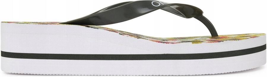 Liu Jo Dames Slippers St.Summer Flower M9149 Ciabatta Zwart