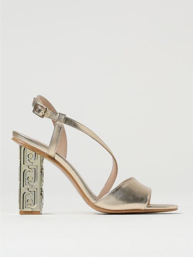 Liu Jo Elegant Heels with Ankle Strap and Stylish Heel Wo Grey