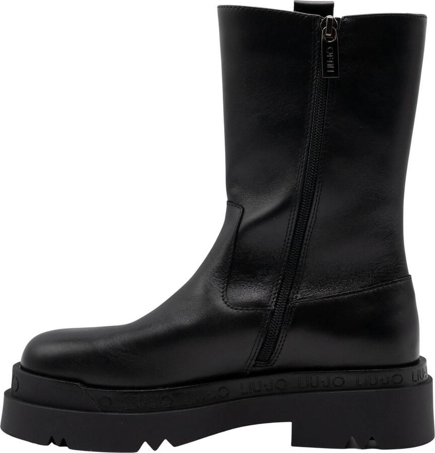 Liu Jo Chelseaboot Dames Zwart Leder - Foto 3