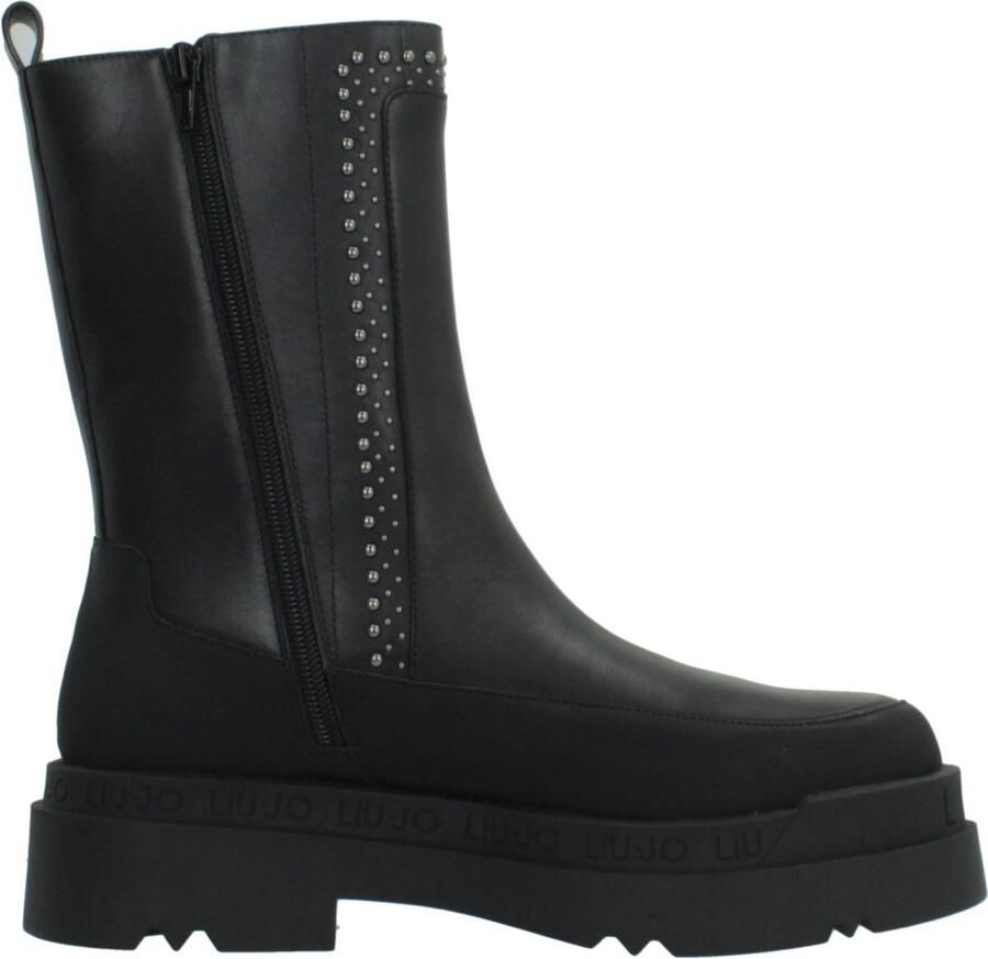 Liu Jo Studded Chelsea Boots Love 54 Black Dames