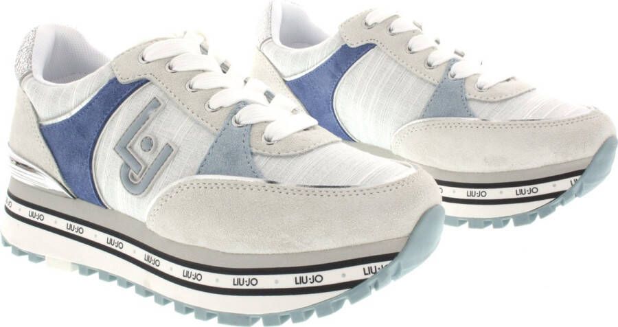 Liu Jo Maxi Wonder 20 Platform Sneakers Wit Dames - Foto 3