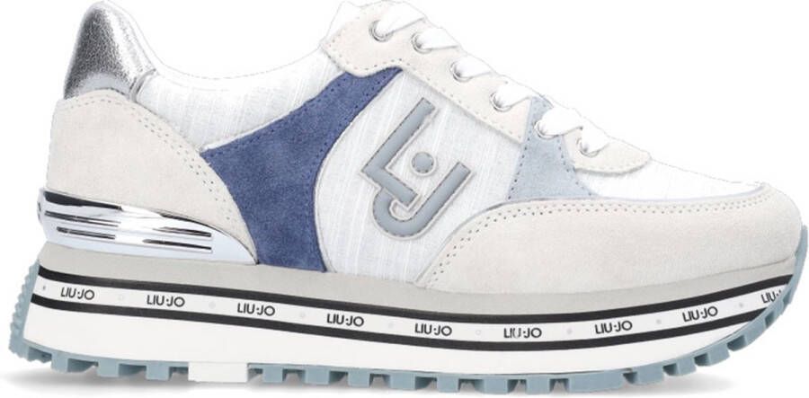 Liu Jo Maxi Wonder 20 Platform Sneakers Wit Dames - Foto 4