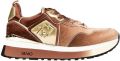 Liu Jo Rhinestone Embellished Slip-On Sneakers with Laces Wo Brown - Bruin