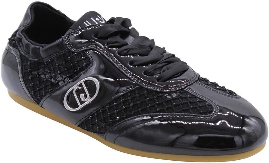 Liu Jo Zwarte platte sneakers Stella Black Dames - Foto 7