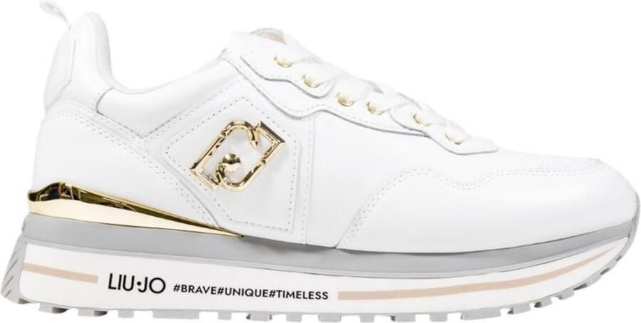 Liu Jo Slip-On Sporty Faux Leather Sneakers Wo White - Foto 2