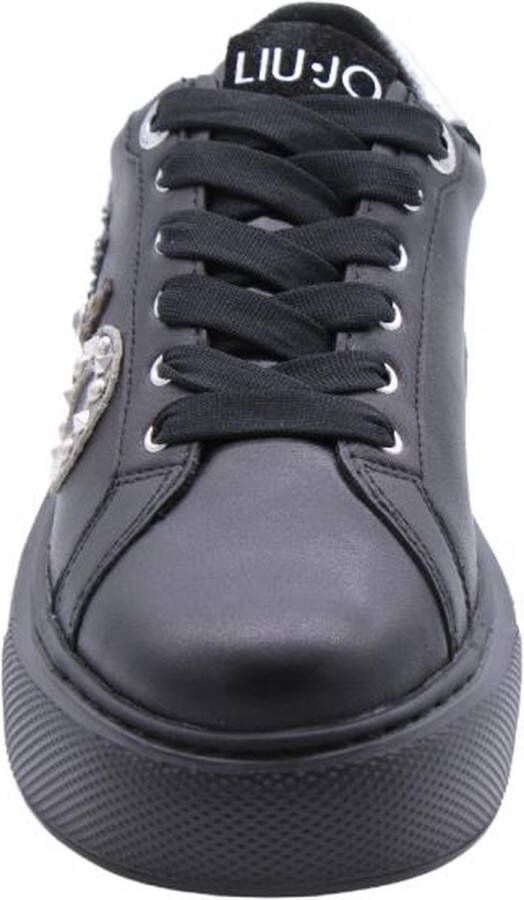LIU JO Lage Sneakers Dames Kylie 22 Maat: 40 Materiaal: Leer Kleur: Zwart - Foto 8