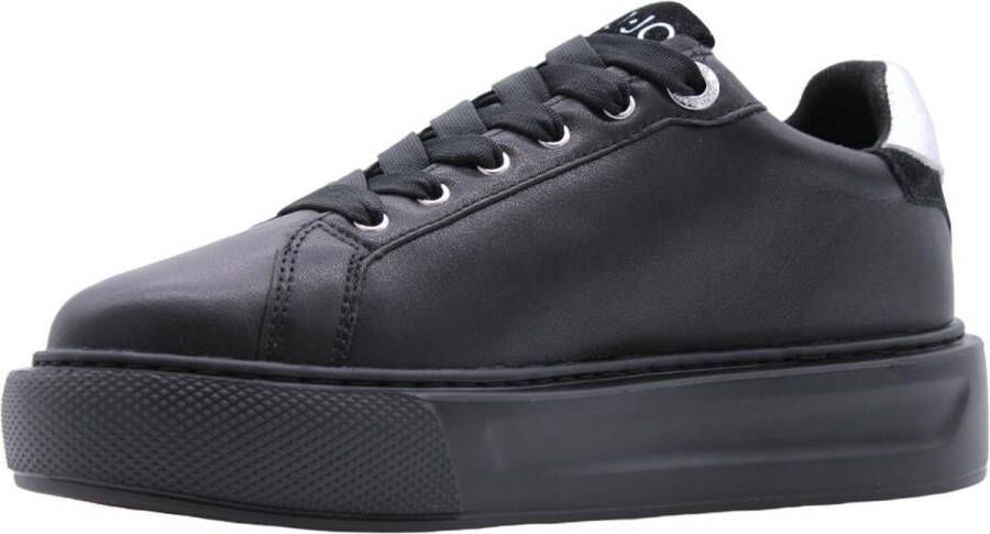 LIU JO Lage Sneakers Dames Kylie 22 Maat: 40 Materiaal: Leer Kleur: Zwart - Foto 13