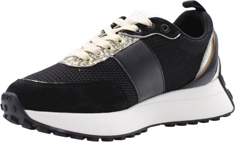 LIU JO Lage Sneakers Dames Kylie 22 Maat: 40 Materiaal: Leer Kleur: Zwart - Foto 7