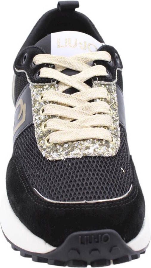 LIU JO Lage Sneakers Dames Kylie 22 Maat: 40 Materiaal: Leer Kleur: Zwart - Foto 11