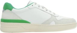 Liu Jo Beige Leren Sneakers met Suède Inzetstukken Beige Heren