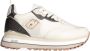 Liu Jo Maxi Wonder Sneaker 01 Tumbled Leather Conchiglia Brown Beige - Thumbnail 1