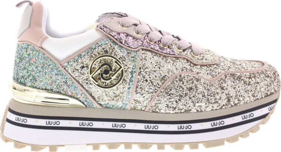 Liu Jo Maxi Wonder 24 Lage sneakers Dames Goud