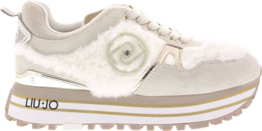 Liu Jo Maxi Wonder 48 Lage sneakers Dames Beige