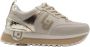 Liu Jo Maxi Wonder 20 Lage sneakers Leren Sneaker Dames Beige - Thumbnail 3