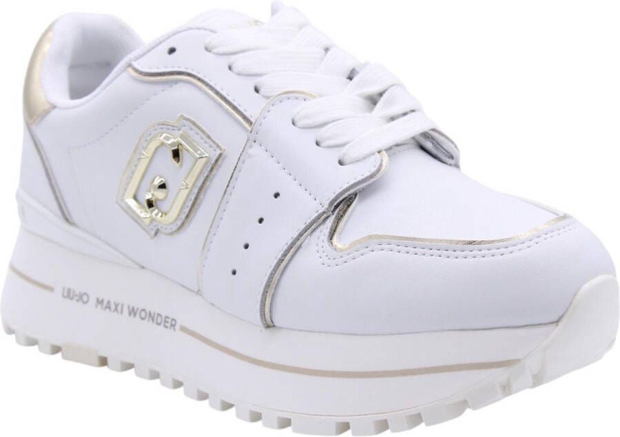 Liu Jo Maxi Wonder Platform Sneakers Wo White